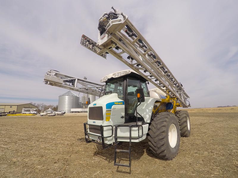 GVM Prowler with Millennium agricultural spray booms